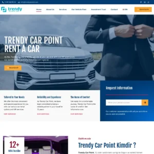 Araç Kiralama Web Tasarımı