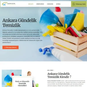Temizlik Şirketi Web Tasarımı